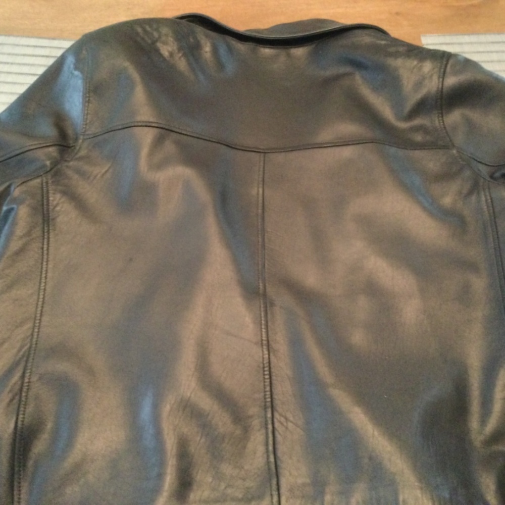 Dockers Premium NewZealand Lamb Leather Jacket - Picture 3 of 5